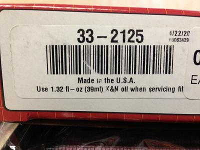 BNIB K&amp;N Air Filter, Pollen Filter, Oil Filter for 2002 S6 Avant-img_3141_1.jpg