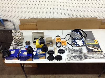 1.8L timing belt kit and misc A4 tune up parts-image.jpeg