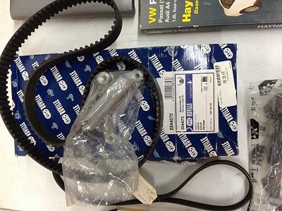 1.8L timing belt kit and misc A4 tune up parts-image.jpeg