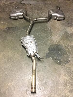 For Sale: Audi A4 Quattro 2.0T B9 OEM Exhaust (8W5253611, 8W5253612, 8W0253411A)-img_1274.jpg