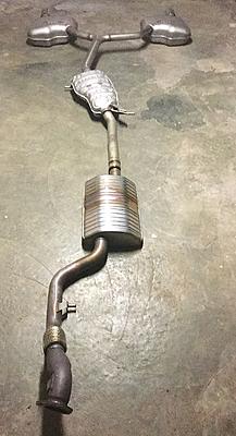 For Sale: Audi A4 Quattro 2.0T B9 OEM Exhaust (8W5253611, 8W5253612, 8W0253411A)-img_1279.jpg