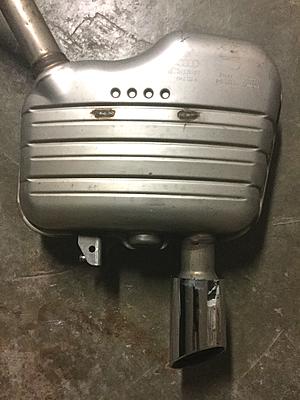 For Sale: Audi A4 Quattro 2.0T B9 OEM Exhaust (8W5253611, 8W5253612, 8W0253411A)-img_1272.jpg