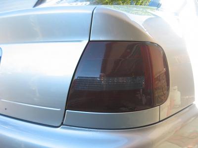 Audi A4 S4 B5 2001 stock tail lights with smoked film overlays-img_1142.jpg