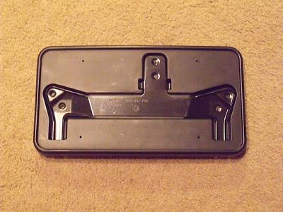 FS: B5 A4/S4 Front License Plate Bracket -  OBO-dscf8073-copy.jpg