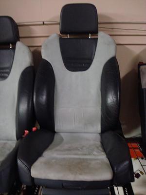 2004 Audi S4 4.2L Black/Gray Suede/Leather Recaro Interior Set-dsc00263.jpg
