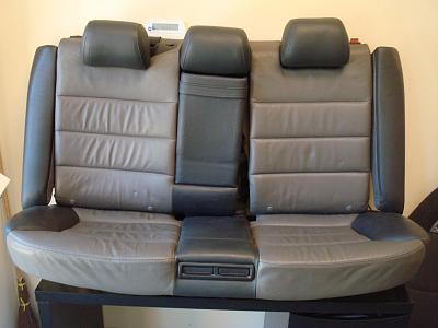 2004 Audi Allroad Black/Gray Rear Leather Seat Set-dsc00291.jpg