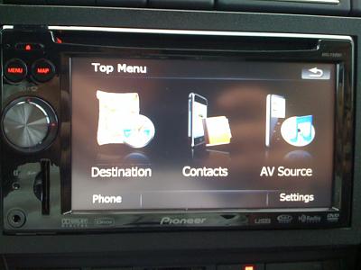 Pioneer AVIC F900BT with HDTuner Steering Wheel control adapter and Dash Trim Kit....-photo1.jpg
