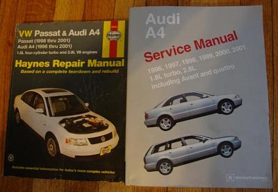 A4 Bentley (factory) and Haynes manuals for sale-dsc09157.jpg