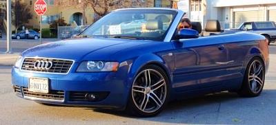 3.0 quattro Audi A4 Cabriolet with R8 Wheels-4.jpg