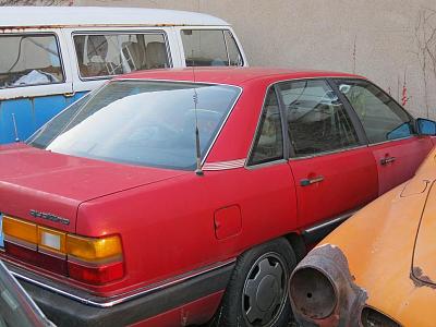 FS: 1986 AUDI 5000 CS Quattro Sedan - for parts or restore.-5000-back_2142.jpg