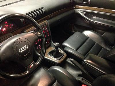 2001.5 B5 S4 Manual, 71K Miles, Silver, Upgrades - ,995-interior1.jpg