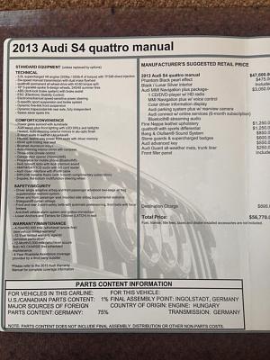 FS: 2013 S4 manual, NC, 12k miles-photo.jpg