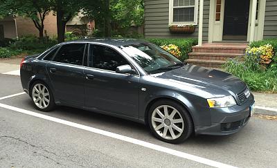 Rare Unmodified 2005 Audi A4 3.0 Ultrasport Quattro Sedan-front-passenger.jpg