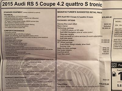 FS: 2015 Audi RS5 Coupe - Sepang Blue Pearl-image1-4.jpg