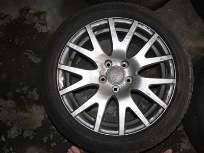 For Sale: 2009 TT OEM Wheels - Great for Winter/Snow tires!-p1010437-1.jpg