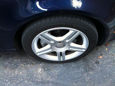 A4 B7 OEM 5 double Spoke Wheels &amp; Tires-pic-2.jpg