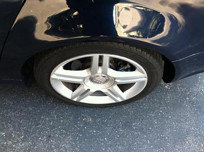 A4 B7 OEM 5 double Spoke Wheels &amp; Tires-pic-3.jpg
