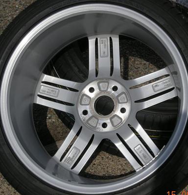 FS: One OEM A3 Tri-spoke wheel 2009-2013, Two NEW RE050A 225/40/18 TIRES 9/OBO-rear_wheel_dscn0046.jpg
