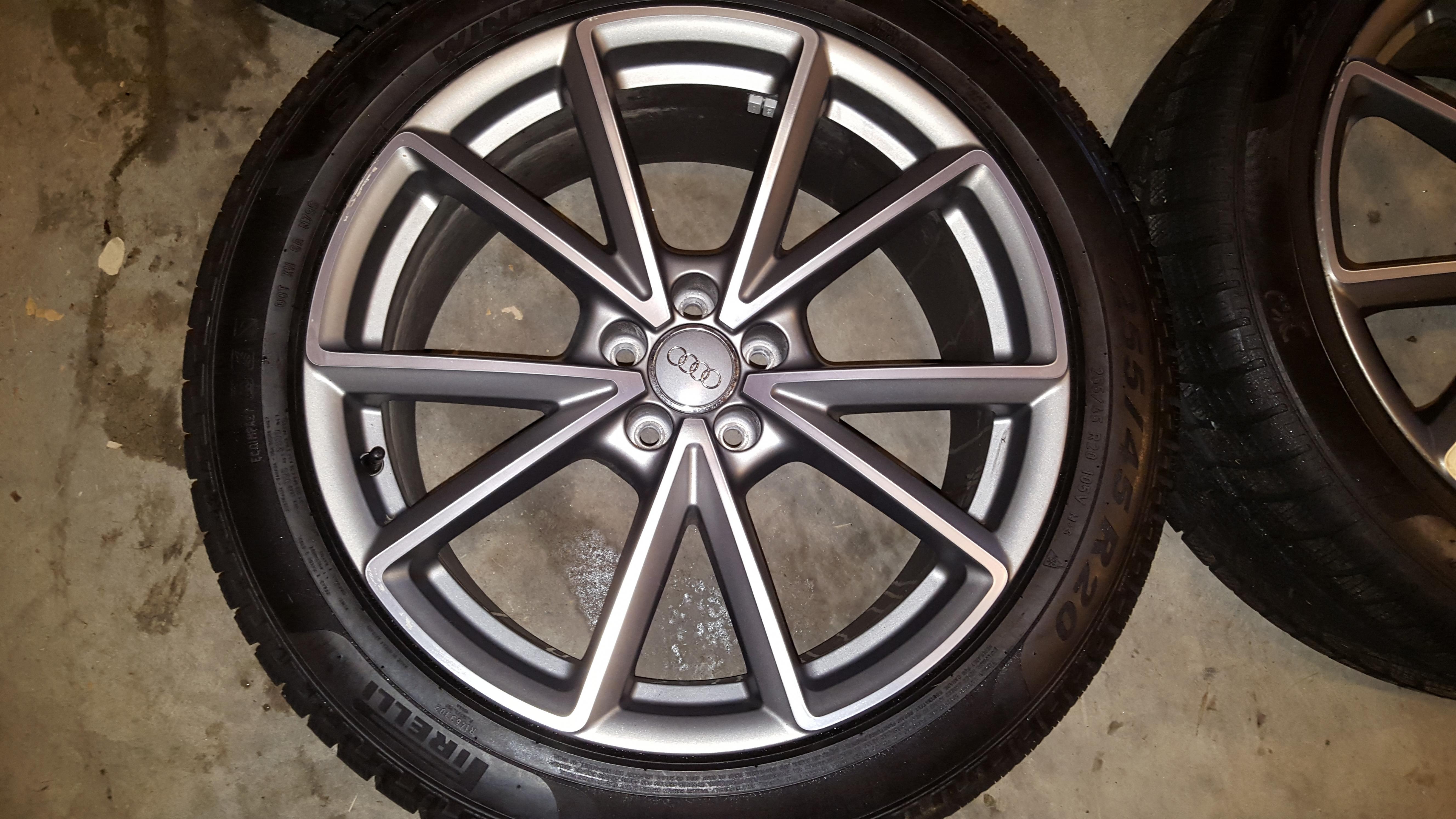 SQ5 Wheels - Genuine & Perfect Condition 20x8.5 et33 - AudiForums.com