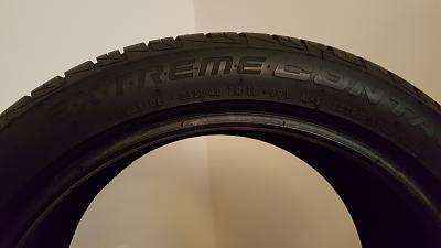Pair Continental Extreme DWS 255x40vr18.  2 months old-2016-01-20-14.37.35.jpg