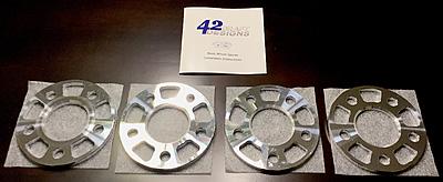 For Sale: 42 Draft Designs Hubcentric Wheel Spacers (2 +10mm &amp; 2 +8mm) Installed/Neve-img_1378.jpg