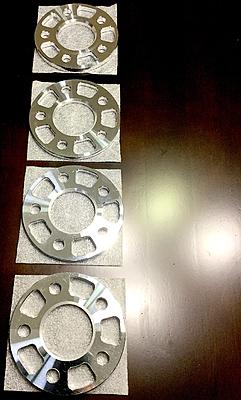 For Sale: 42 Draft Designs Hubcentric Wheel Spacers (2 +10mm &amp; 2 +8mm) Installed/Neve-img_1383.jpg