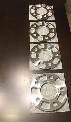 For Sale: 42 Draft Designs Hubcentric Wheel Spacers (2 +10mm &amp; 2 +8mm) Installed/Neve-img_1384.jpg
