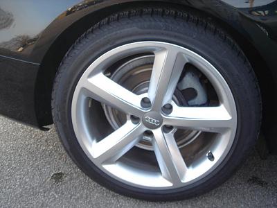 For Sale: 18" Audi A5 Oem Wheels With Pirelli P6 Four Seasons Tires-pic1.jpg