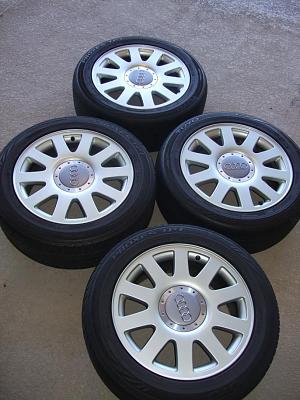 Set of 4 A4 sport 16" wheels, 10 spoke w/ caps - San Diego, CA-dscf3039.jpg