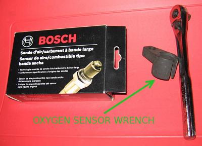 2003 A6 V6 - fault code P1120/17528 - B2S1 oxygen sensor replace-01-part-tools.jpg