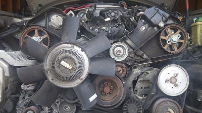 Timing belt and head gasket job on a 4.2-20160702_132136.jpg