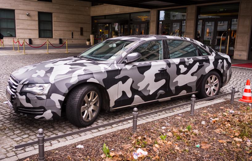 How about a Camo A8? 