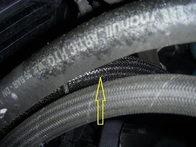 Power Steering Leak-hose-10-between-wet.jpg