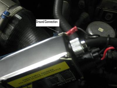  Getting ESP, ABS, and flashing brake light error after HID install-ground-connection.jpg