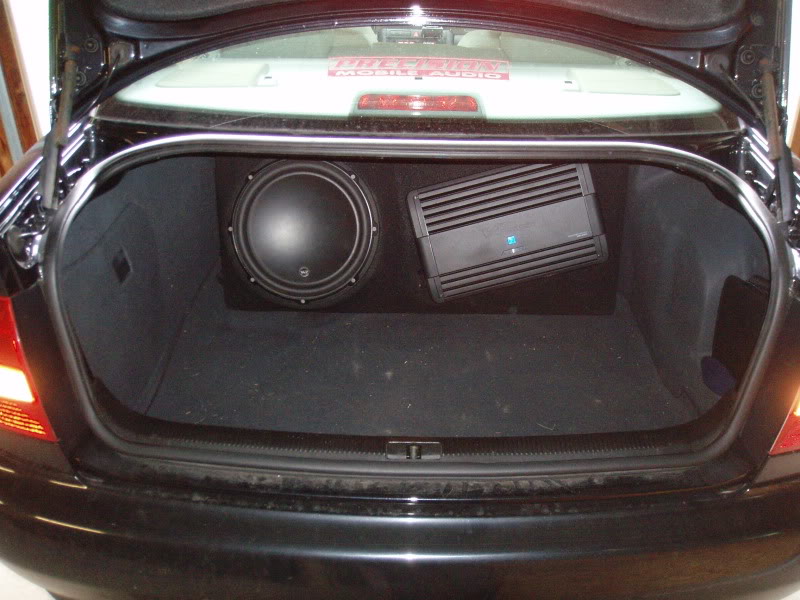 Audi A4 A6 03 B6 Custom Sub Woofer Box Fiberglass 10 With